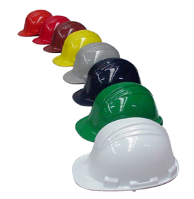 casco de obra seguridad colores